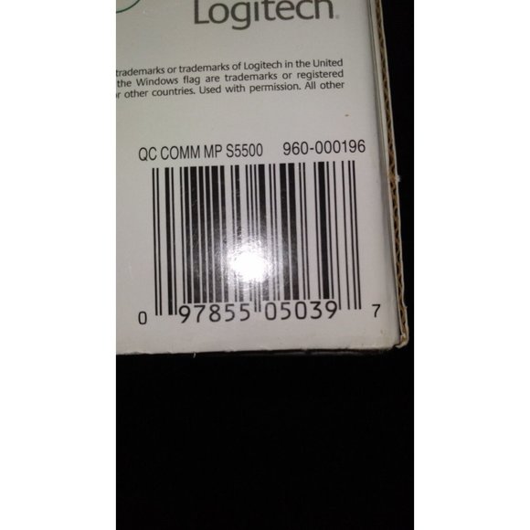 Logitech QuickCam Communicate MP PLUS S5500 Web Cam Camera NIB - Picture 10 of 10
